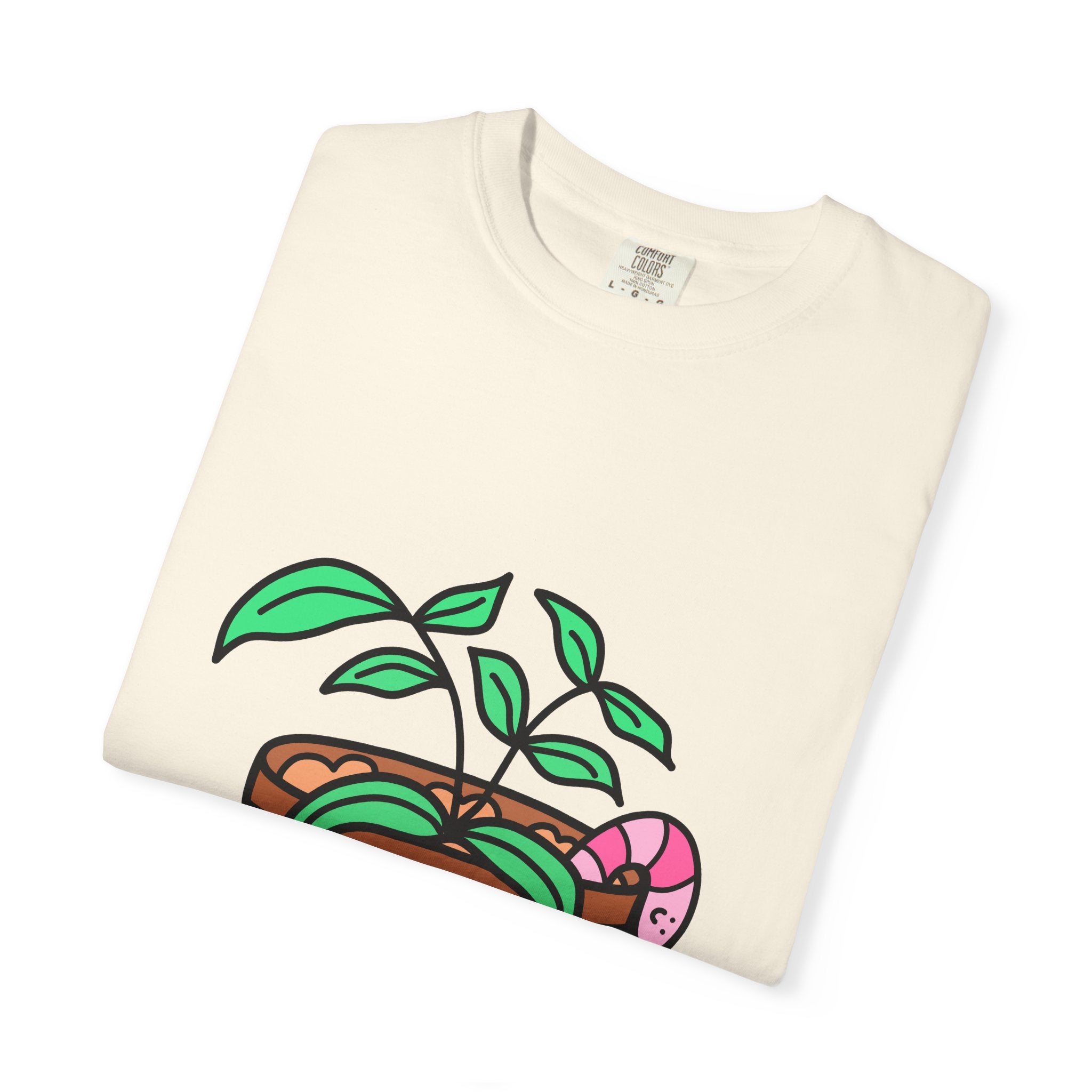 Cute Plant T-Shirt | Mental Health Unisex Shirt | Plants Lover Clothing | Believe In Yourself | Inspirational Quote Pun