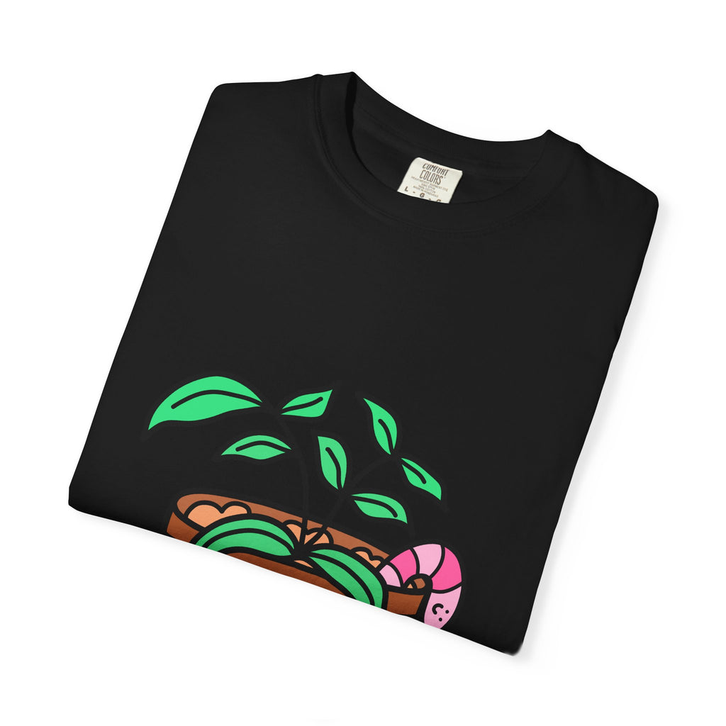 Cute Plant T-Shirt | Mental Health Unisex Shirt | Plants Lover Clothing | Believe In Yourself | Inspirational Quote Pun