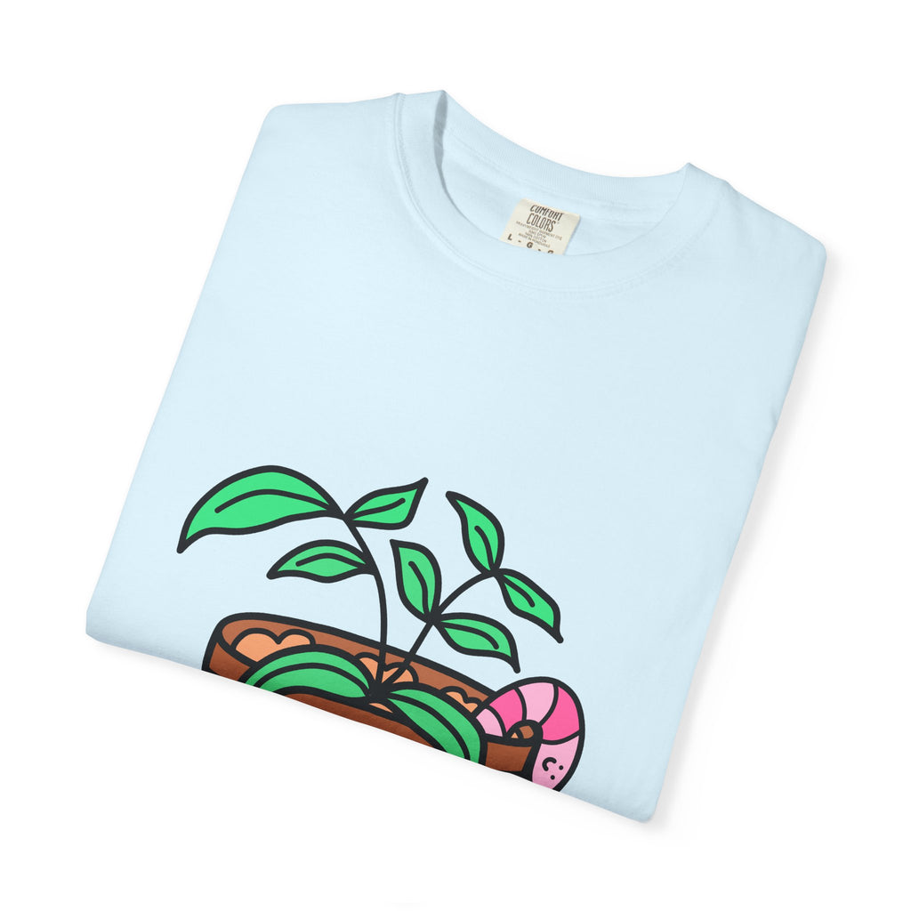 Cute Plant T-Shirt | Mental Health Unisex Shirt | Plants Lover Clothing | Believe In Yourself | Inspirational Quote Pun