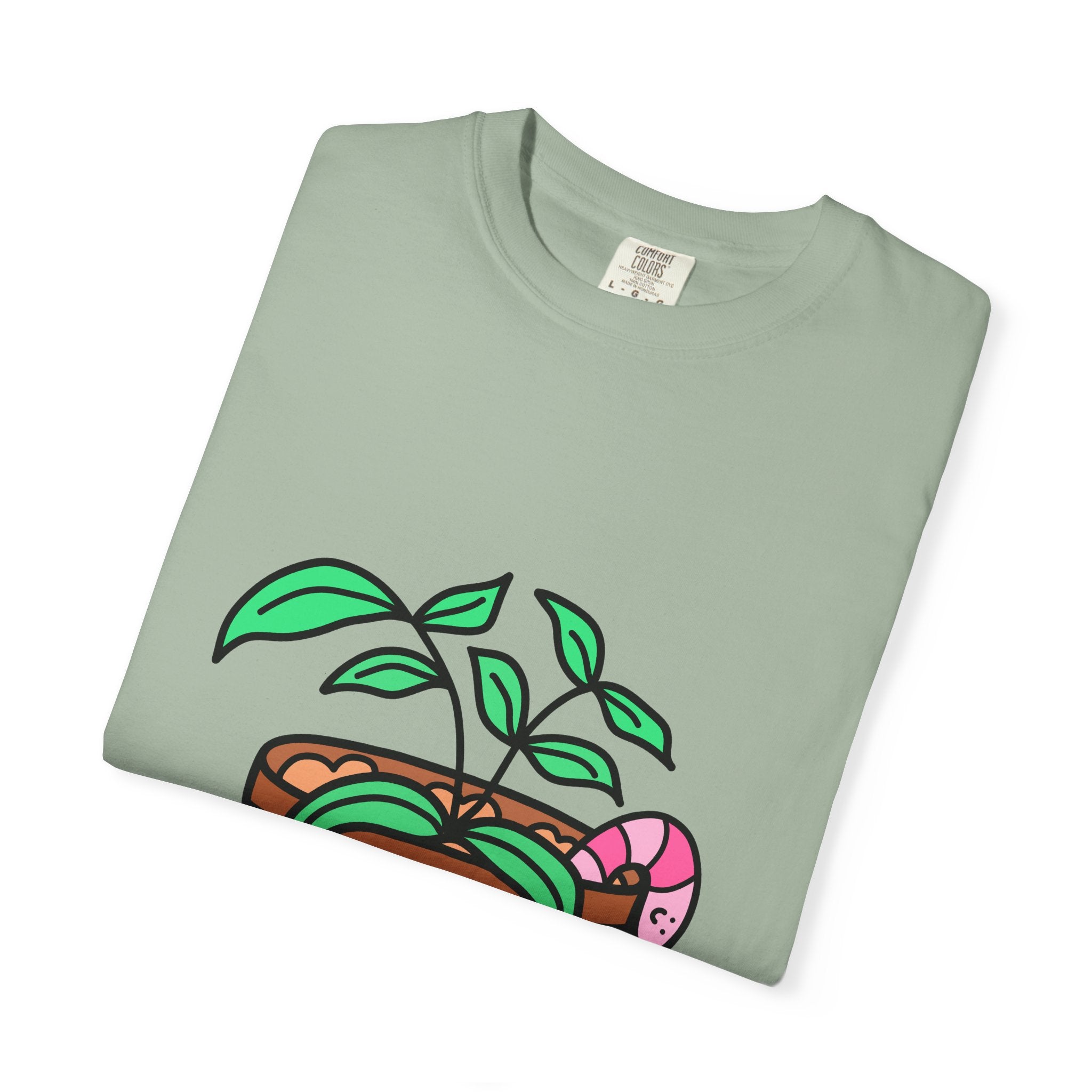 Cute Plant T-Shirt | Mental Health Unisex Shirt | Plants Lover Clothing | Believe In Yourself | Inspirational Quote Pun