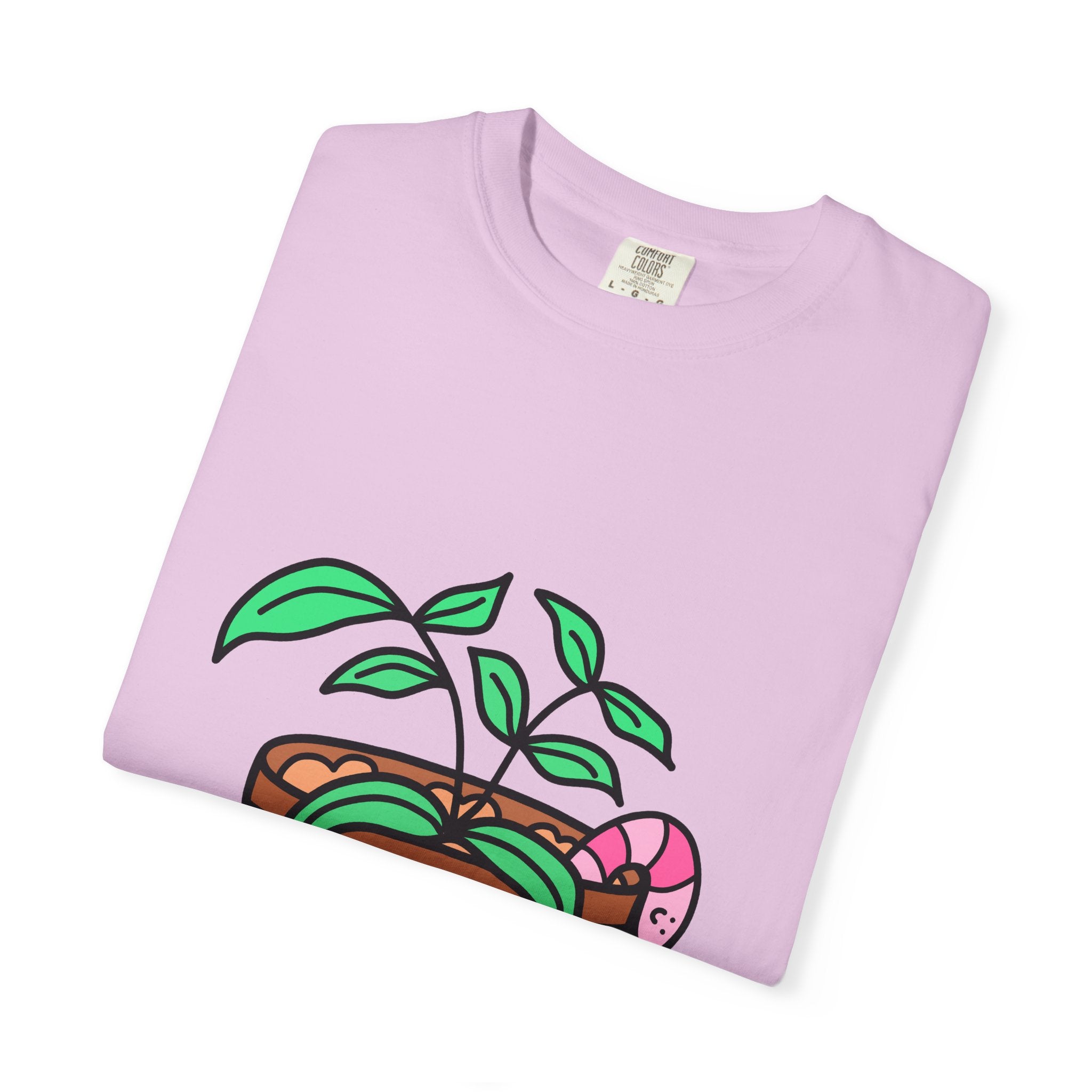 Cute Plant T-Shirt | Mental Health Unisex Shirt | Plants Lover Clothing | Believe In Yourself | Inspirational Quote Pun